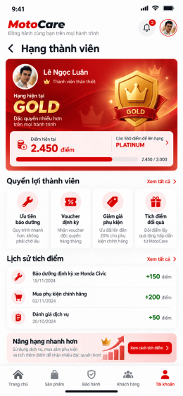 App ô tô / Xe máy